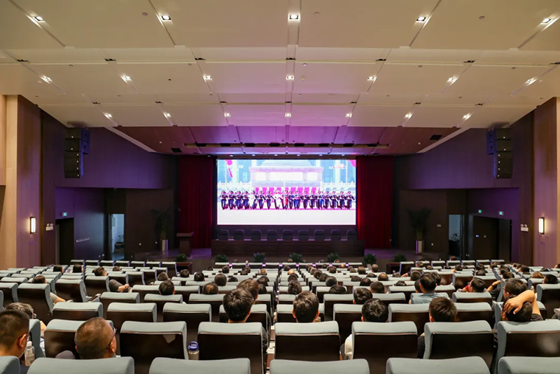 集團組織觀看紀念中國人民抗日戰(zhàn)爭暨世界反法西斯戰(zhàn)爭勝利80周年大會